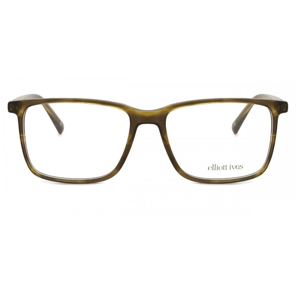 Elliott Ives Banyan Olive Men Eyeglasses Transparent Olive Green/61-16-150