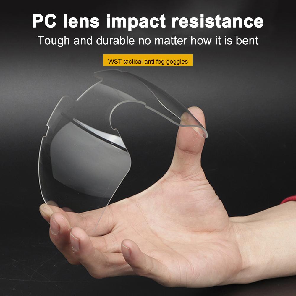 Ochelari tactici anti-ceață, protecție UV, paintball, airsoft, ochelari rezistenți la vânt, motocicletă, tragere