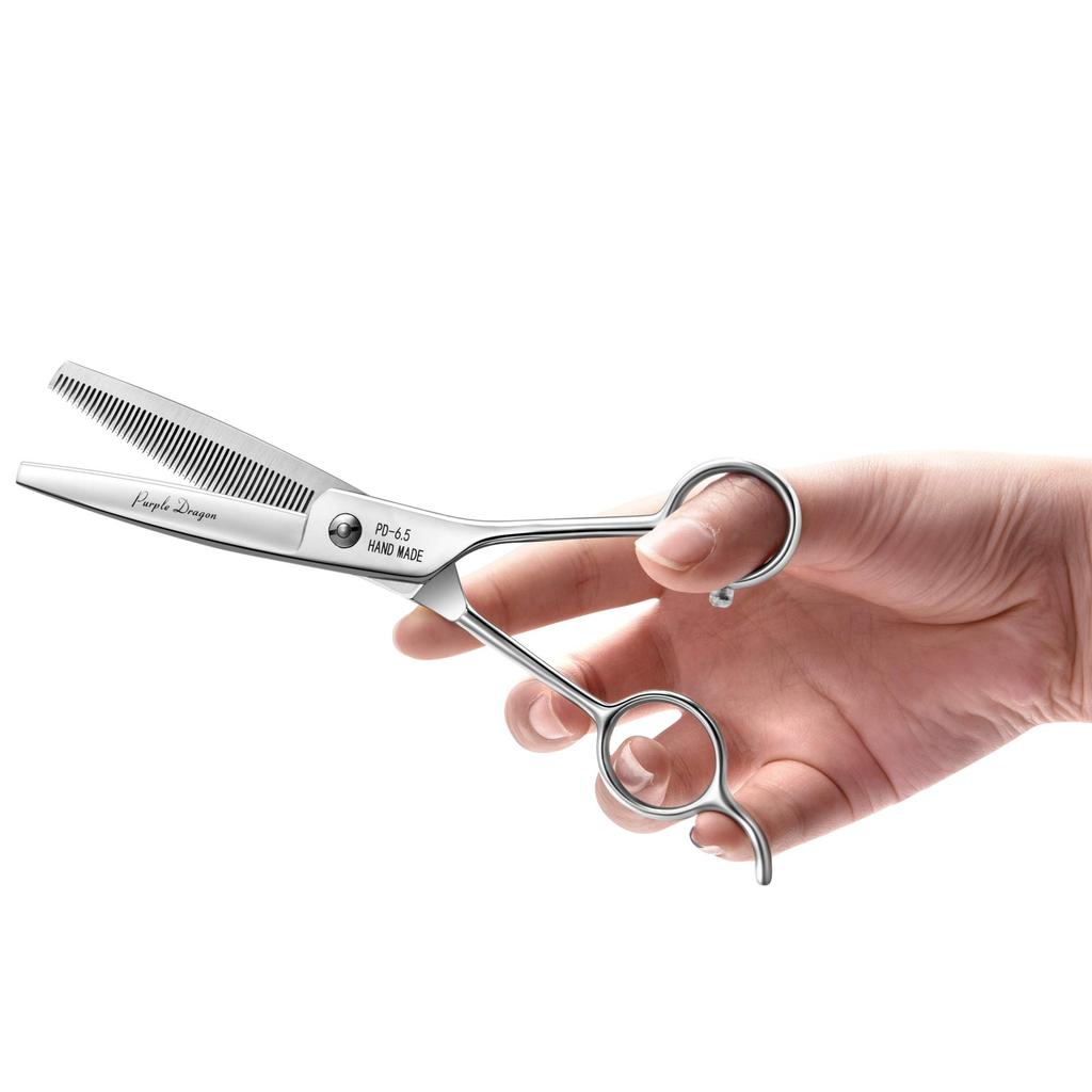 Purple Dragon Pet Thinning Thinning Shears for Dogs and Grooming Japanese Carbon Steel 420c Professional Scissors for Scissors, Self-Cutting Cats,