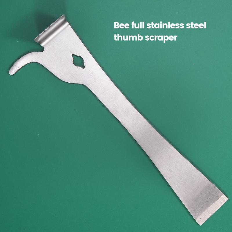 1Pcs Stainless Steel Beehive Scraper Honey Fork Scraper Shovel Multifunctional Scraper Bee Knife Honey Cutter Beekeeping Tools
