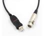 3M XLR Female To USB Audio Cable Microphone To USB Interface Converter Cable New