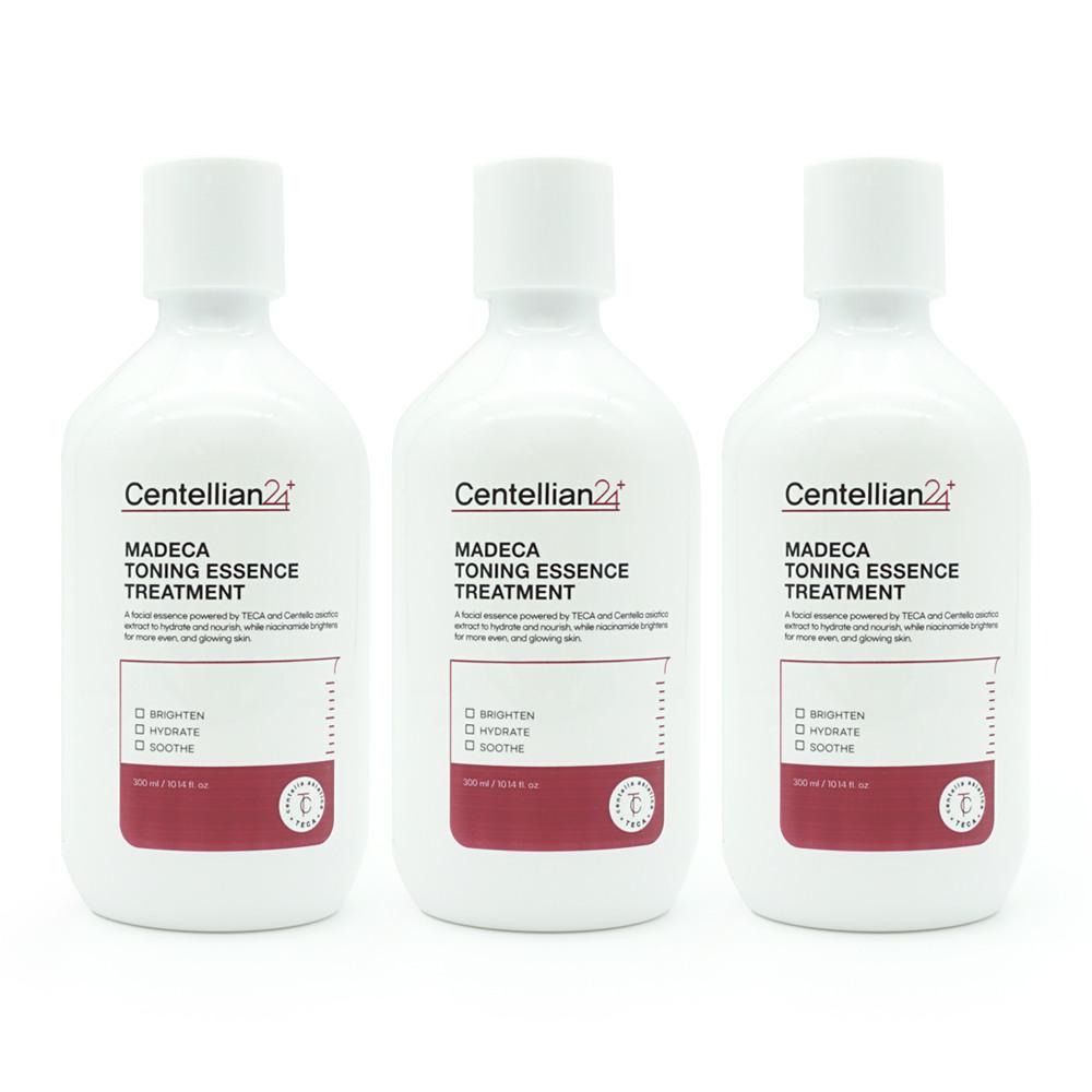 CENTELLIAN24 Madeca Toning Essence Treatment 300ml x 3 + Ampoule Max 1ml x 15 + Shopping Bag
