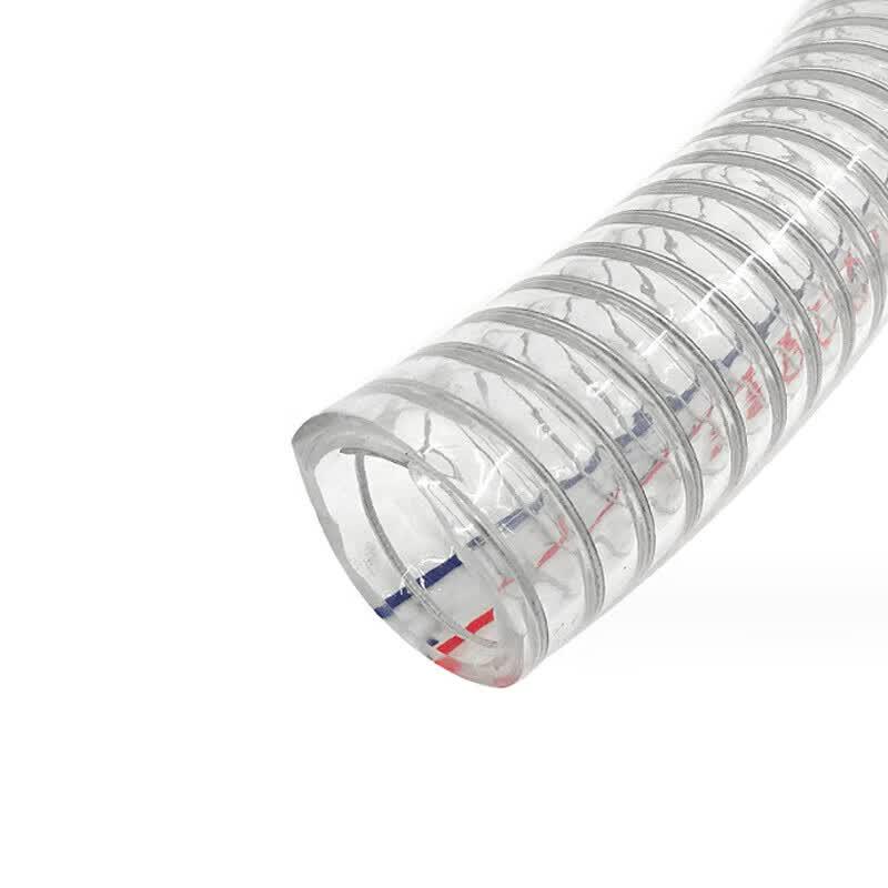 Transparent PVC Steel Wire Reinforced Hose