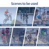 ARSUXEO Men's Cycling Shorts Bike Underwear Compression 5D Gel Pad Mountain Bicycles Clothing Underpants Shockproof Breathable