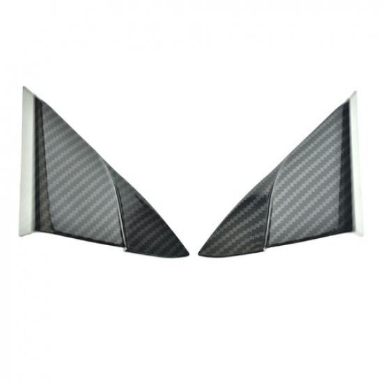 Fits Camry 2018-20 Carbon Fiber Interior Front Door A-Pillar Cover Trims