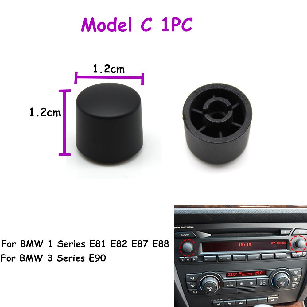 E90 E91 E92 E93 E81 E82 E87 E88 E84 E89 Car Radio CD Player Volume Button Knob For BMW 3 1 X1 Z4 Series 2005-2015 65129114289