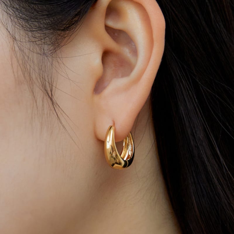 byweekend Big plat earring