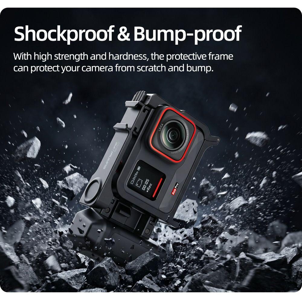 Kit de Empuñadura Street para Fotografía de Liberación Rápida para Accesorios de Cámara de Acción Insta360 Ace Pro 2/Ace Pro