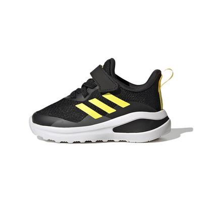 Fortarun Sport Comfortable Durable Running Shoes Baby Shoes Black Yellow GX7141