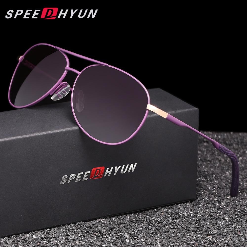 

SPEEDHYUN Классические поляризованные солнцезащитные очки с антибликовым покрытием для автопутешествий фиолетовый
