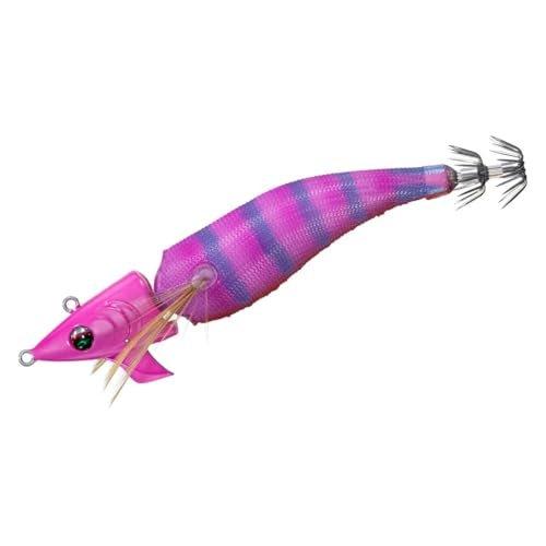 Daiwa Emeraldas Amorous Joint Type S 3.0 Squid Jig Lure Red Striped Purple Sugi