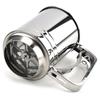 Stainless Steel Flour Sifter with Handle Mesh Cooking Accessory Double Layer