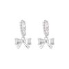 Korean 3D Bow Earrings for Women - Autumn/Winter Sweet & Trendy Ear Jewelry