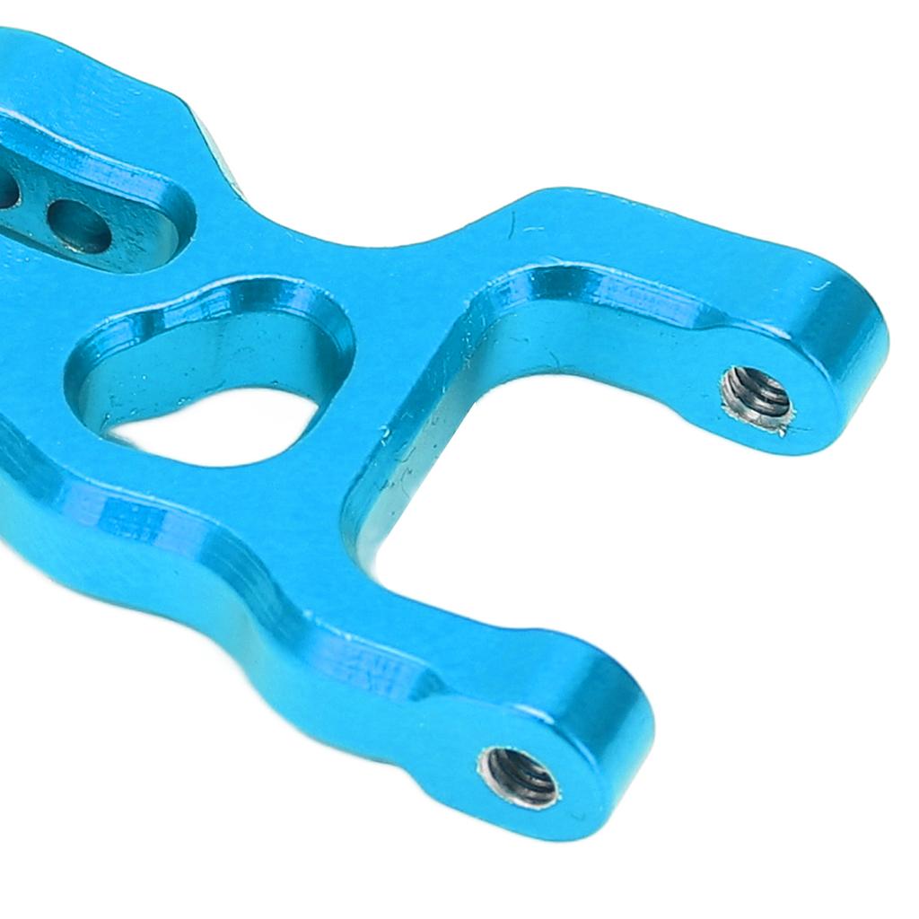 2pcs RC Aluminum Front Lower Suspension Arms for Losi  T 2.0 2  1Celsius18 RC Stadium Truck(Blue )