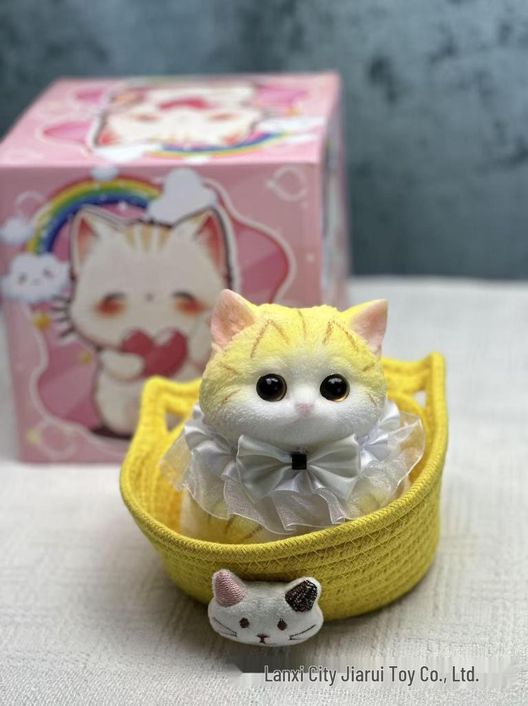 Pink Cat Decompression Squeeze Toy - Ideal Birthday Gift for Girlfriend or Best Friend, Slow Rebound Design.