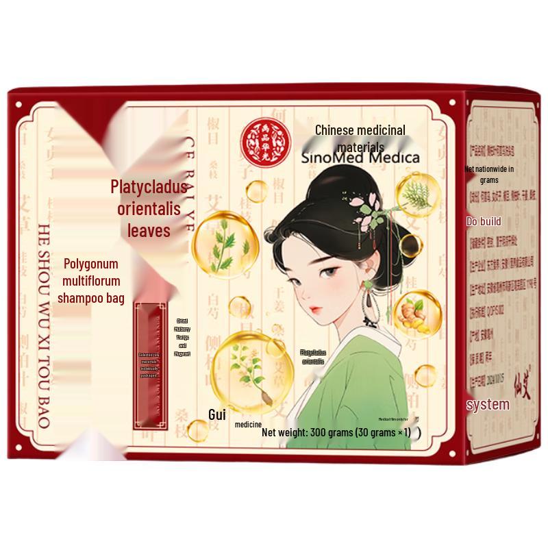 

Baijiakang Fo-ti & Ginger Herbal Hair Care Pack