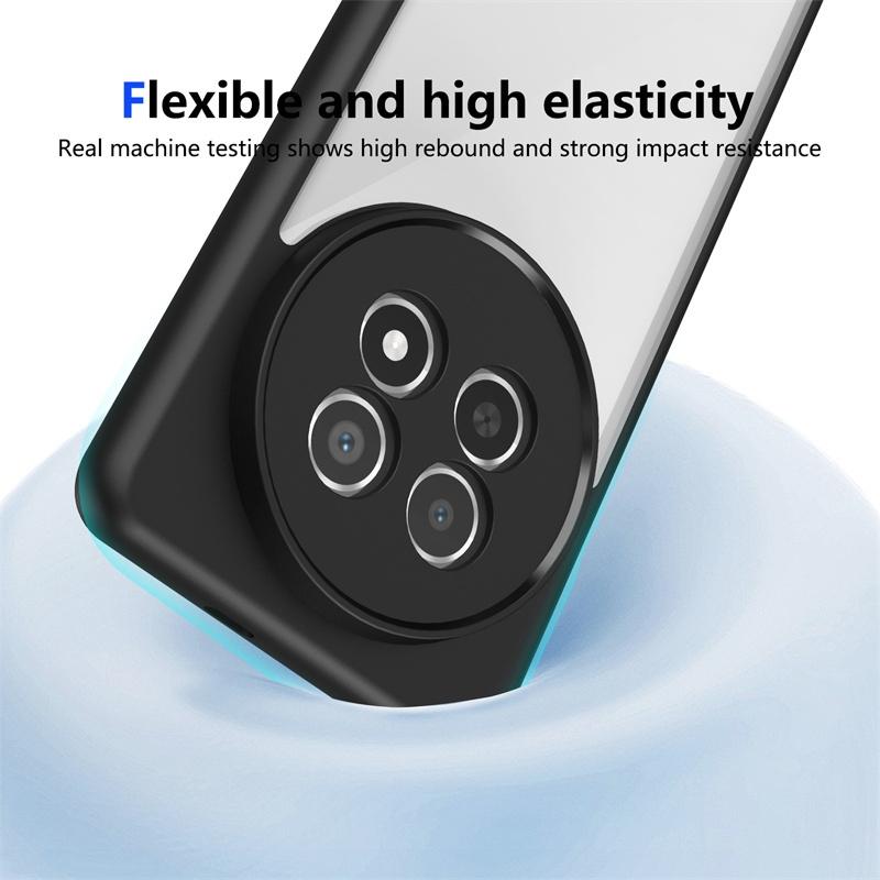 Shockproof Armor Case for Xiaomi Redmi Note 14 Pro 5G 4G 14Pro Plus 14S 14C A3 Poco C75 X7 Silicone Bumper Clear Hard Back Cover