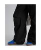 8SECONDS Cotton Blend Peach Elastic Waist Pants Black