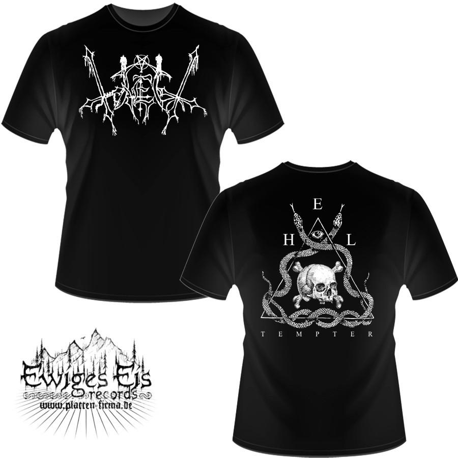 26 HEL - Tempter - T-Shirt - S   M   L   XL   XXL   XXXL BLACK METAL HORNA SARGEIST Unisex T-Shirt M