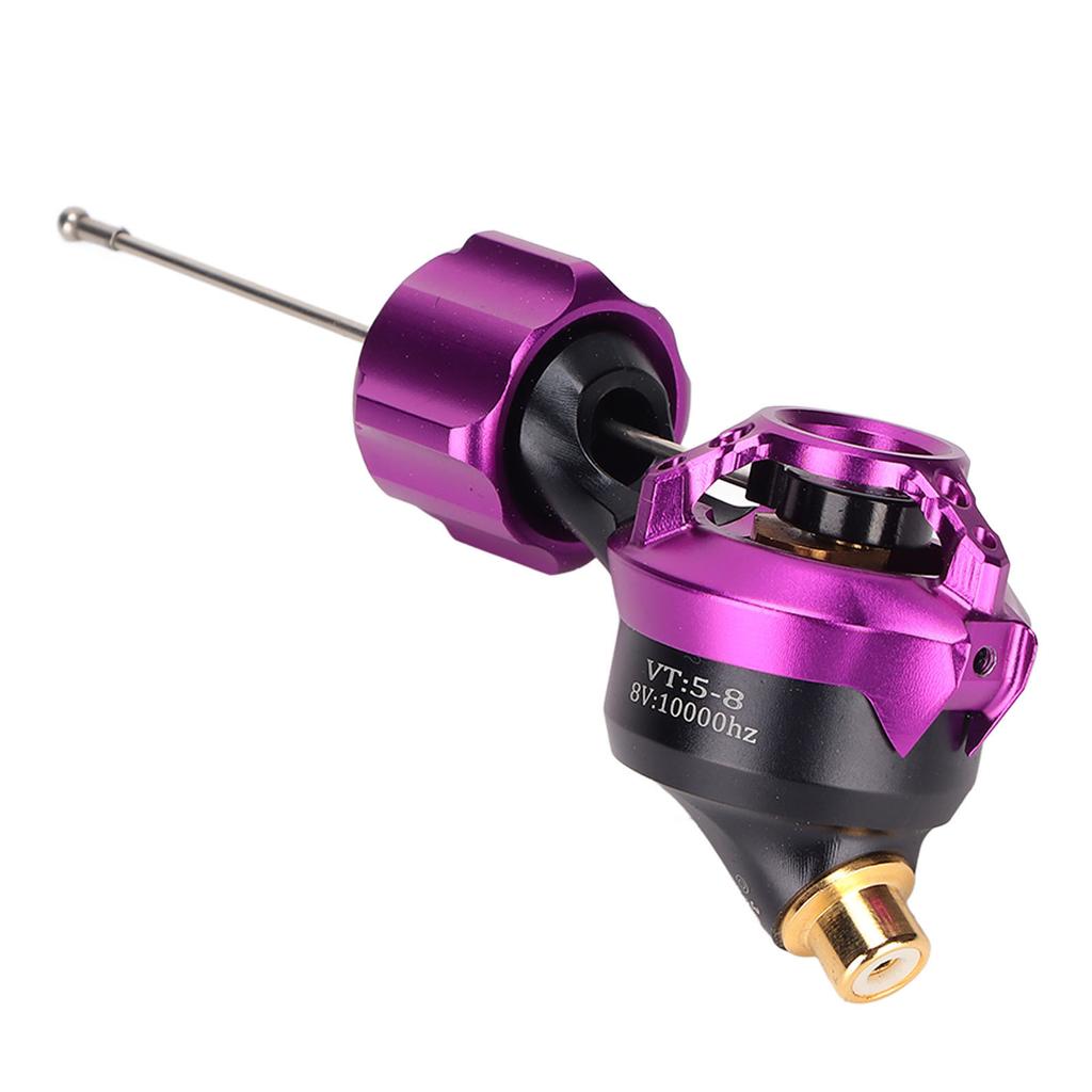 Rotary Tattoo Machine Professional Aluminum Alloy RCA Interface Tattoo Motor Gun with Clip Cord