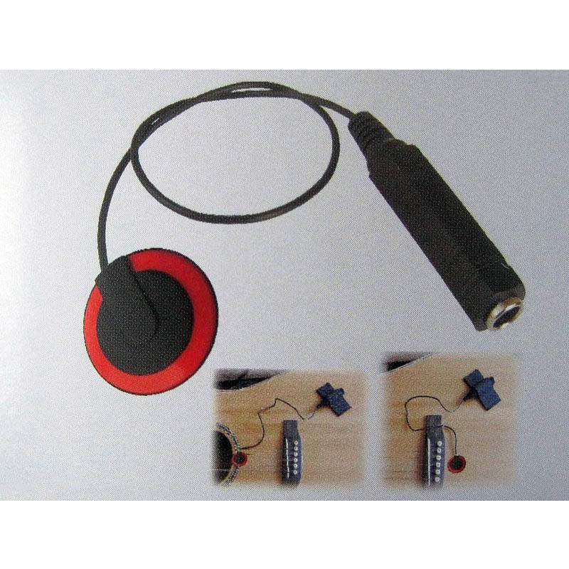 Piezo-Kontakt-Mikrofon-Tonabnehmer für Gitarre, Violine, Banjo, Mandoline, Ukulele