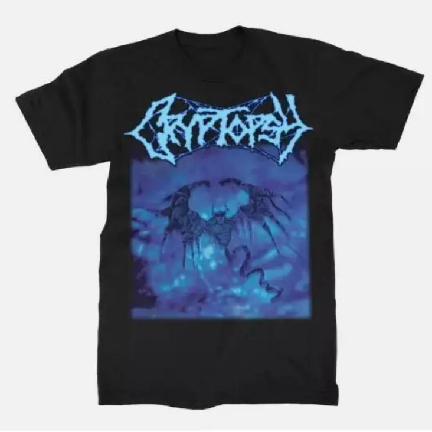 

Cryptopsy T-Shirt Short Sleeve Black Tee, new shirt.. S