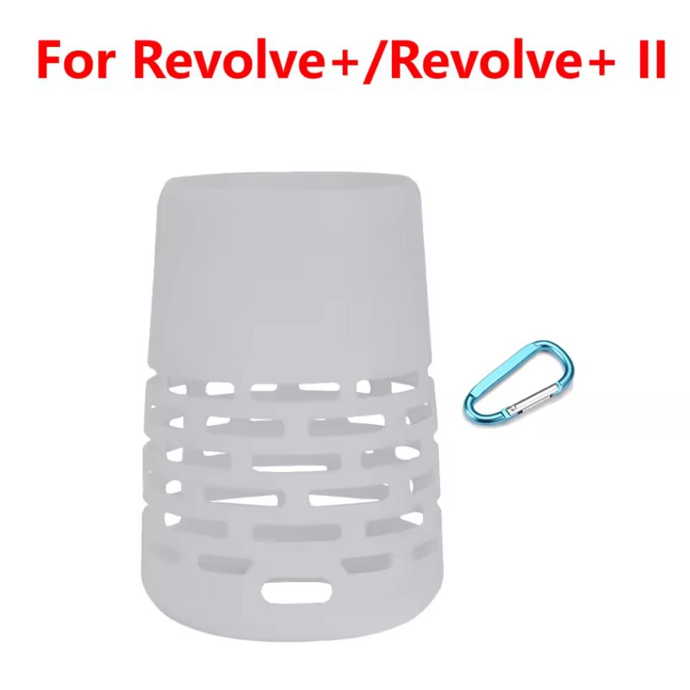 Funda Portátil para Altavoz Compatible con Bluetooth, Funda de Transporte para Altavoz a Prueba de Golpes con Mosquetón para Bose SoundLink Revolve/Revolve+ I II
