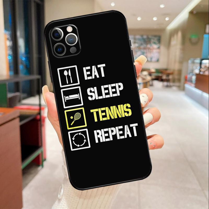 Tennis Balls Phone Case For iPhone 17 16 15 14 13 11 12 Pro Max mini 16 Plus 16e 17 Air Protective Cover