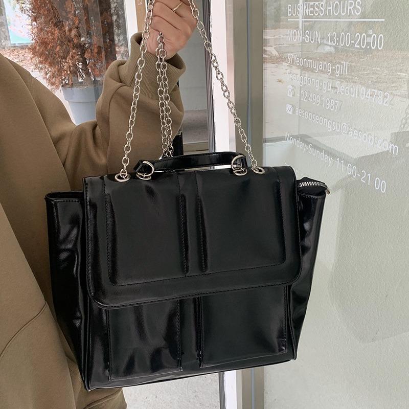 Premium Texture Retro Single Shoulder Oblique Span Bag Female New Student Backpack Class Commuter Tote Bag