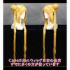 CaseEden Cosplay parykk Pretty Guardian Sailor Moon Usagi Tsukino Sailor Moon Hovedkarakter Heltinne Lang Gull Blond Blond Gull Hvit Mercier Parykk Net S