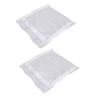 2pcs Shoe Dryer Bag Reusable Sneaker Mesh Washing Bag Shoes Laundry Dry Bag with Elastic Strap Zippe