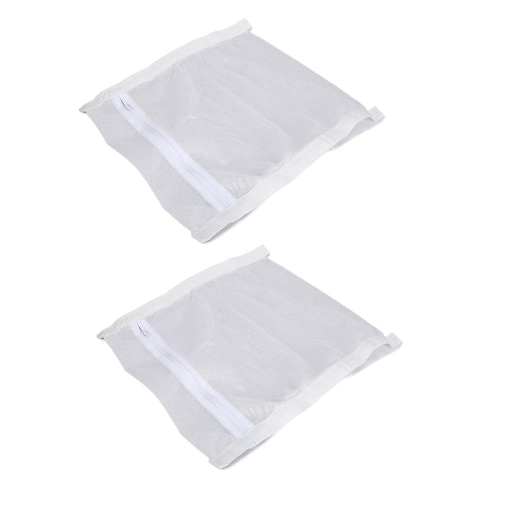 2pcs Shoe Dryer Bag Reusable Sneaker Mesh Washing Bag Shoes Laundry Dry Bag with Elastic Strap Zippe