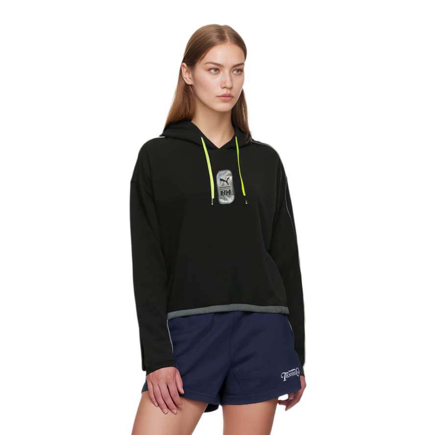 Puma PumaxHelly Hansen Sweatshirts Women's Black Hooded Moderate Regular 598287-01