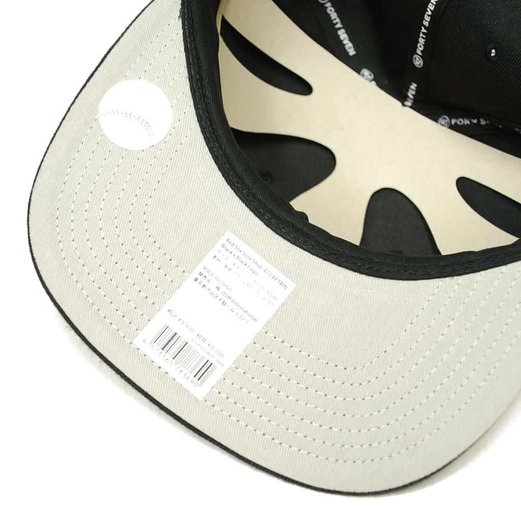 Forty Seven 47 Pittsburgh Pirates Sure Shot Captain Snapback Cap In Black