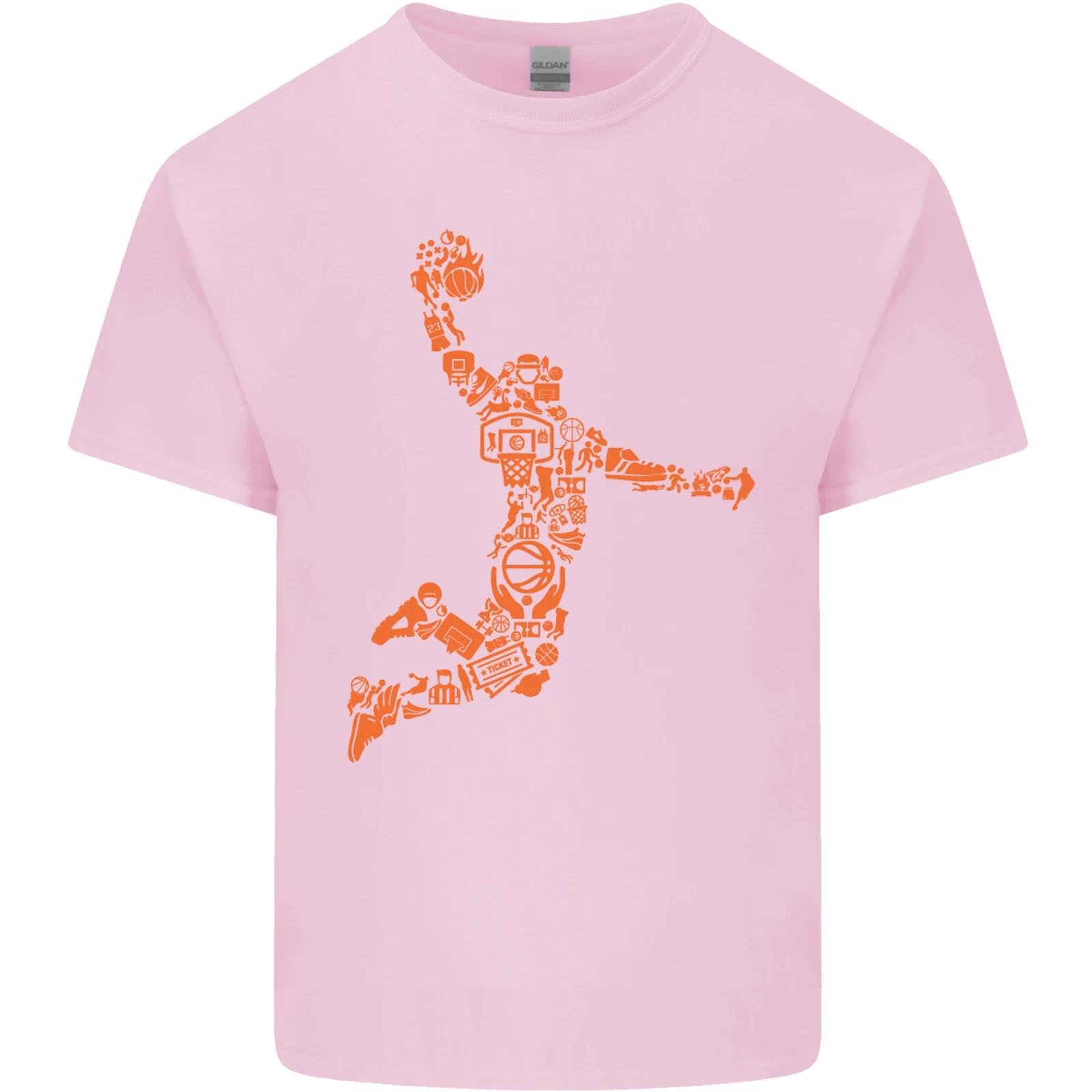 Basketball Word Art Kids T-Shirt Childrens 130