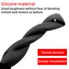 Automotive Silicone Steering Wheel Cover Universal Fashion Sweat Proof Anti Slip All Season Elastic Protective Cover Multi-color