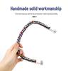 Parrot Colorful Cotton Rope Perch: Rotating Ladder Chew Toy for Budgies & Cockatiels