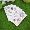 2026 World Cup Waterproof Glitter Football Face Tattoos