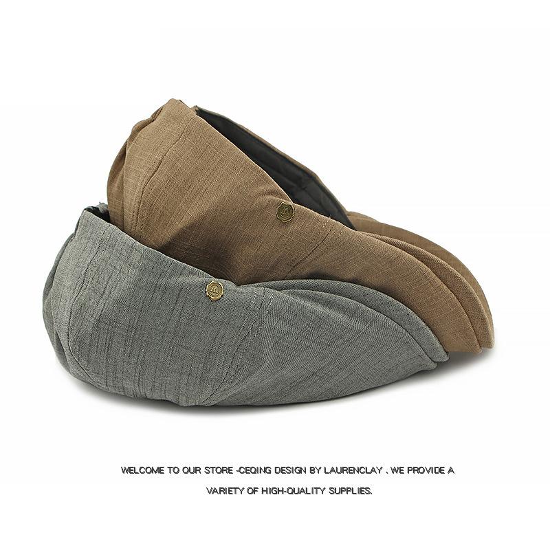 Octagonal Cap Men's Beret British Vintage Forward Hat Paintsman's Hat Sunscreen Sun Hat