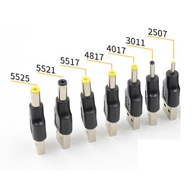 USB DC Plug USB To 2.5x0.7mm 3.5x1.35mm 4.0x1.7mm 5.5x2.5mm 5.5x1.7mm 5.5x2.5mm