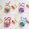 Stylish Korean Version Girl's Crossbody Bag With Shimmering Sequins Ideal For Toddlers