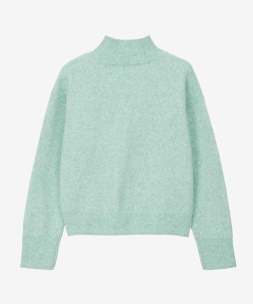 MIND BRIDGE WOMEN [W][Air Wool] Half Neck Knit - 2 Colors