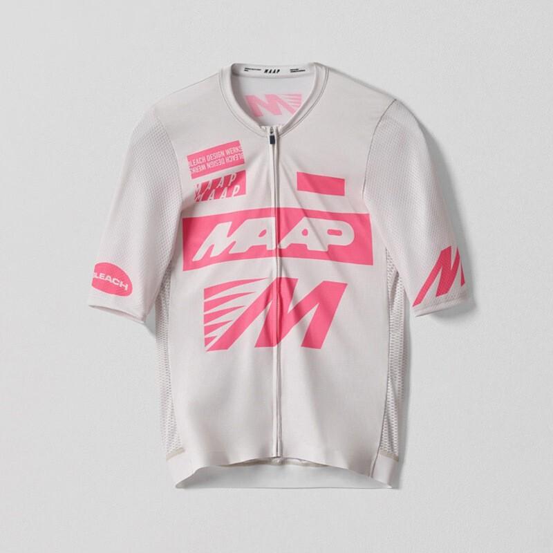 MAAP Style Unisex Cycling Jersey Short Sleeve Long Breathable Quick Dry Bike Riding Apparel Road MTB
