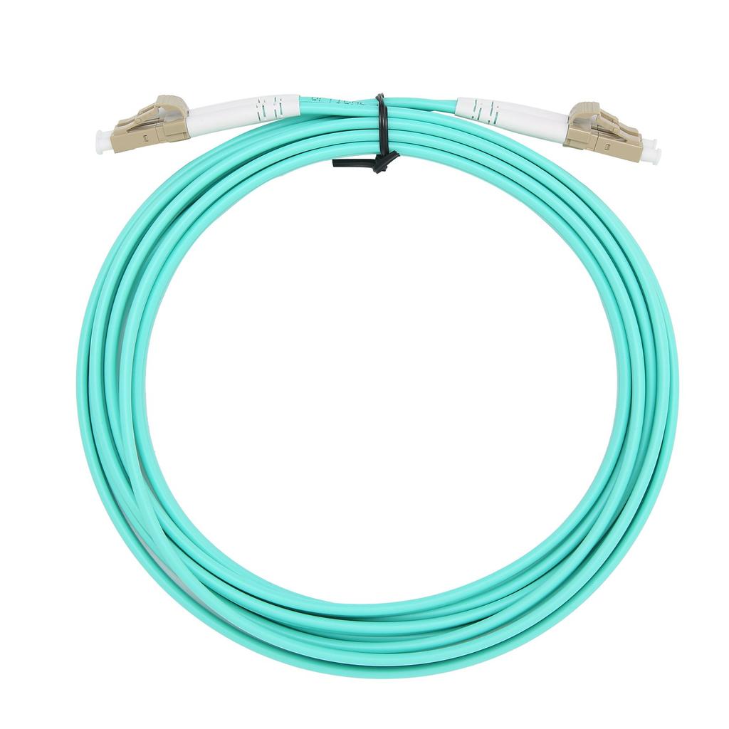Optical Cable MultiMode DualCore LC UPC LC UPC Optic Fibre for Data Transmission.