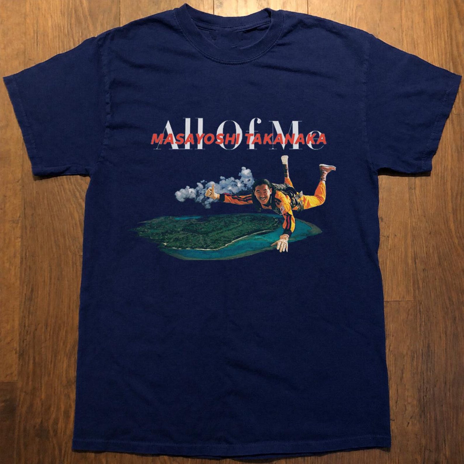 Masayoshi Takanaka Japanese Jazz Fusion Rock Shirt, 90s Alt Rock Band Tee L