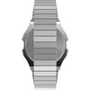 Timex T80 34mm Watch Stainless Steel Bracelet, Stainless Steel/Silver-Tone/Digital. Modern.