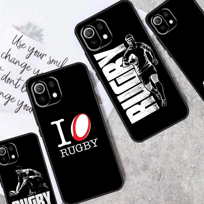 Rugby Football Sport For POCO X3 X5 X6 Pro F3 F5 M5s M6 Pro Cover For Xiaomi 13T 12T 11T 14 Pro 12 13 Lite Case