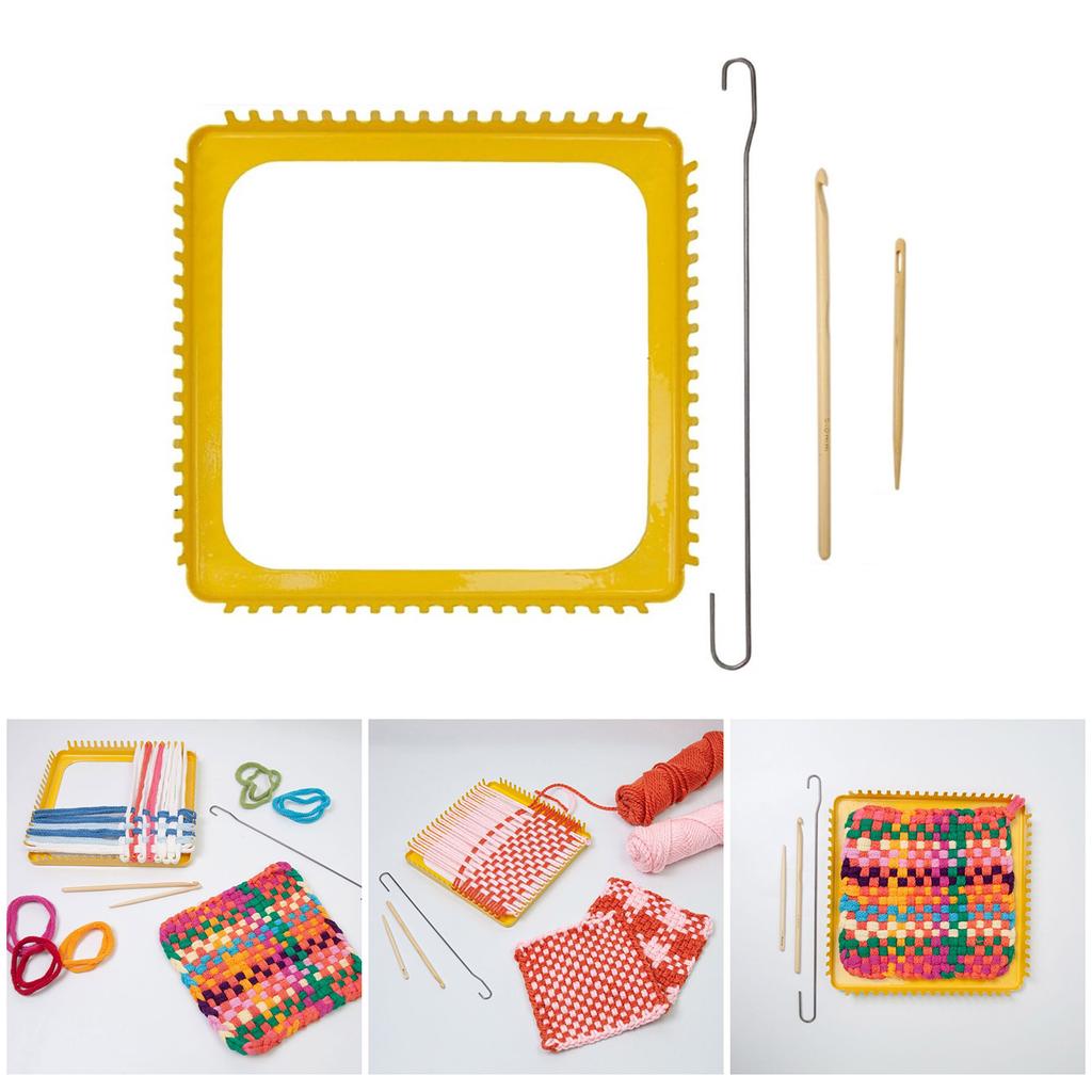 Weaving Loom Kits Square Knitting Looms Handmade Craft Kits Knitting Accessories Knitting Tool for Knitting Lovers