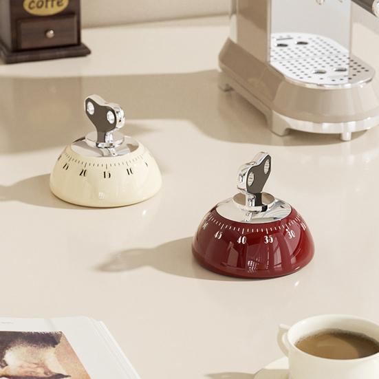 Magnetic Kitchen Timer Mechanical Countdown Clock for Cooking Baking Studying