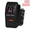 Waterproof Red LED Rocker Switch 12V 24V OFF Road Light ON OFF / ON OFF ON 3 Position Toggle for NARVA Carling ARB Style 4x4 Battery Switches5